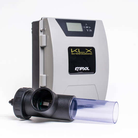 Kripsol KLX salt chlorinator and pool control