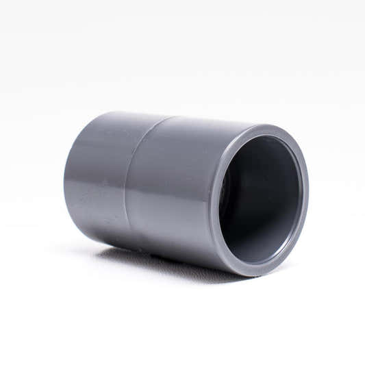 PVC couplings for solvent-weld and threaded connections
