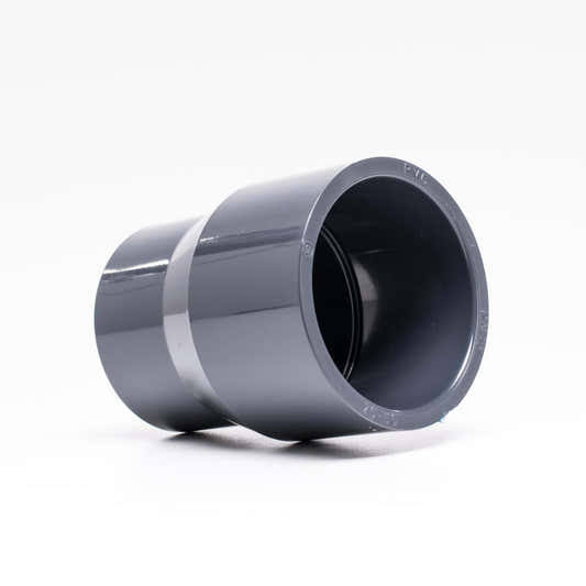 Long PVC reducer 110–75 mm