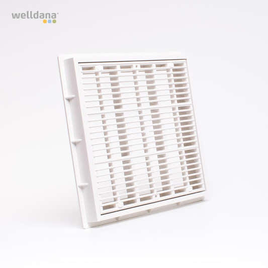 White square main drain – 25 × 25 cm White square main drain – 25 × 25 cm