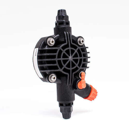Complete pump head for chemical pump – 1 and 5 litres