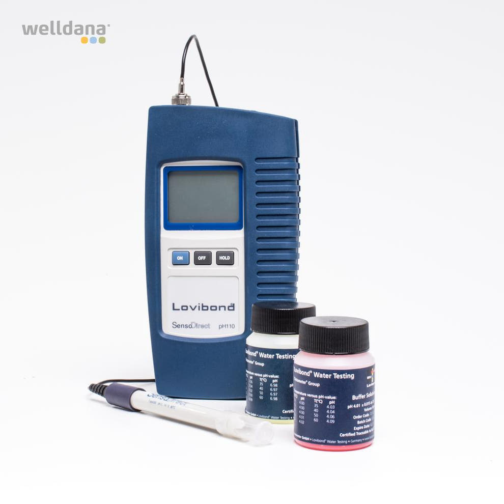 Handheld pH metres with sensor – pH 0–14
