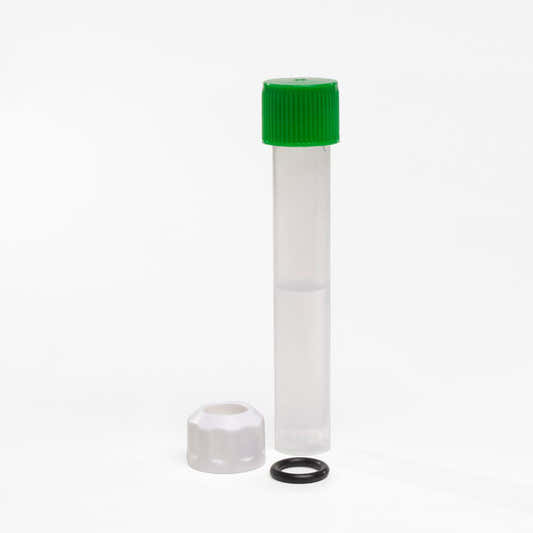 Electrode storage container with saline solution