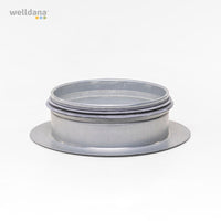 Ventilram med gummiläpp Ø100 mm till avfuktare