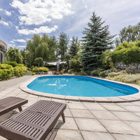 Oval Toscana pool