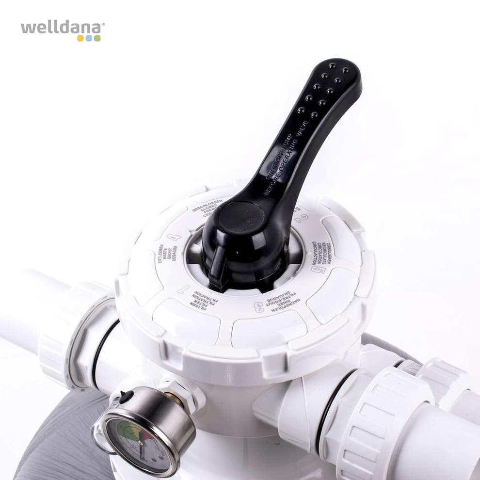 Welldana Grey Sand Filter with Top or Side Valve