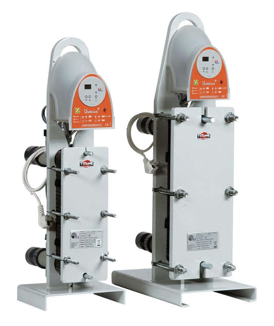 Zodiac Uranus – titanium heat exchanger – product image