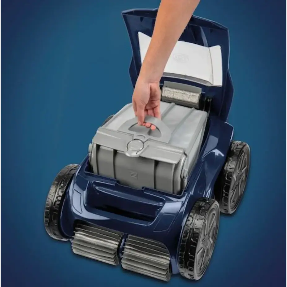 Zodiac Alpha poolrobot med konstant cyklonal aspiration i blått